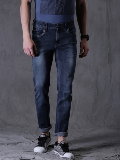 

WROGN Men Blue Skinny Fit Stretchable Jeans