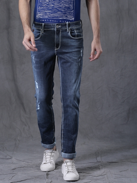 

WROGN Men Blue Slim Fit Stretchable Jeans