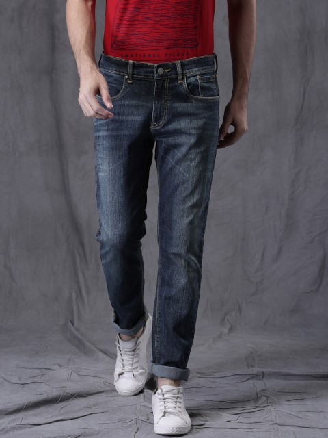 

WROGN Men Blue Slim Fit Stretchable Jeans
