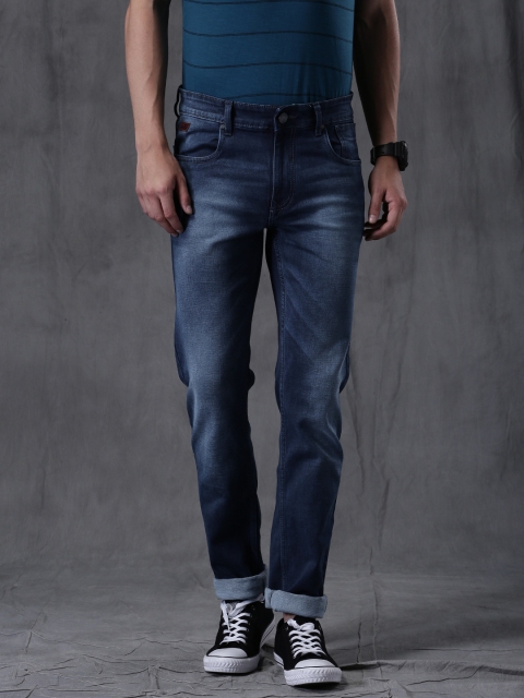 

WROGN Men Blue Slim Fit Stretchable Jeans
