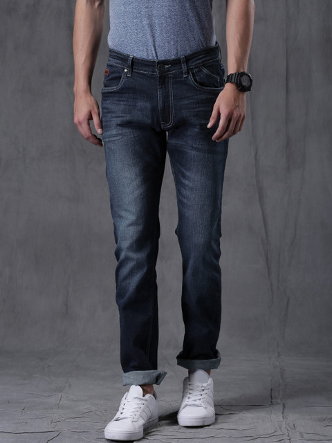 

WROGN Men Blue Slim Fit Stretchable Jeans
