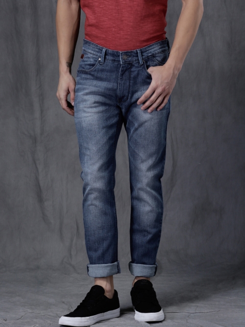 

WROGN Men Blue Slim Fit Stretchable Jeans
