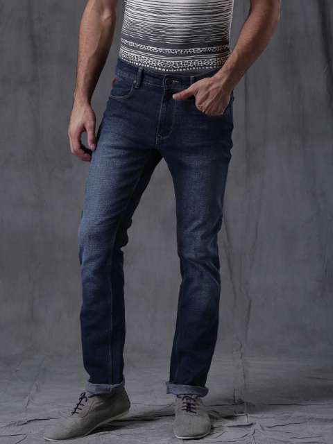

WROGN Men Blue Slim Fit Stretchable Jeans