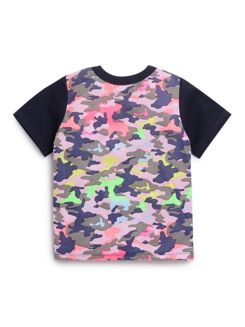 

Hopscotch Boys Multicoloured Printed T-shirt, Multi
