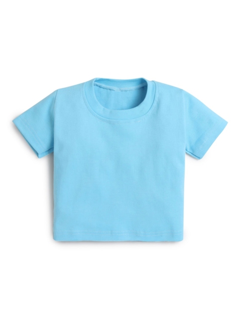 

Hopscotch Girls Blue Pure Cotton T-shirt