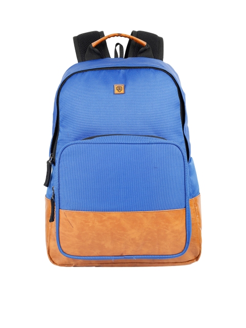 

Zwart Blue Laptop Backpack with Hip Strap