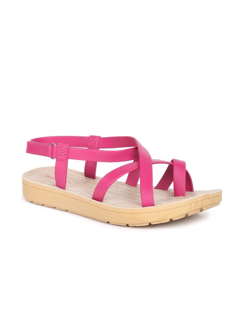 

Paragon Women Pink Open Toe Flats