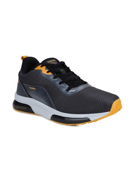 

Campus Men Grey Mesh Running Shoes