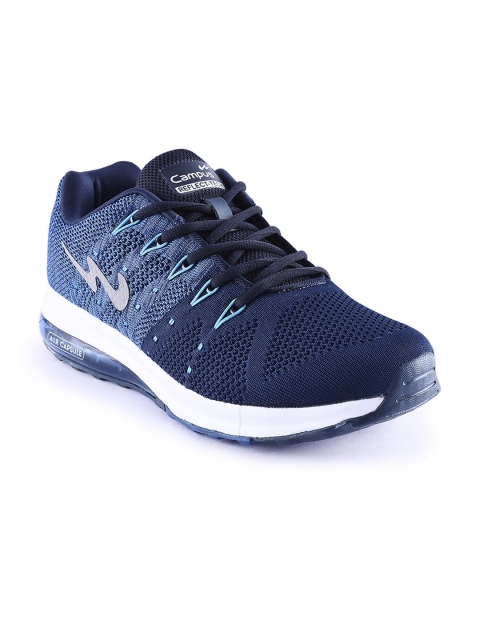 

Campus Men Navy Blue Mesh Running Shoes