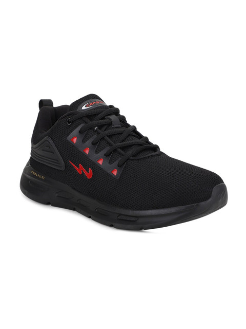 

Campus Men Black Sports Shoes