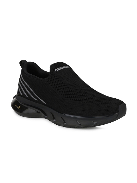 

Campus Men Black Mesh Running Shoes