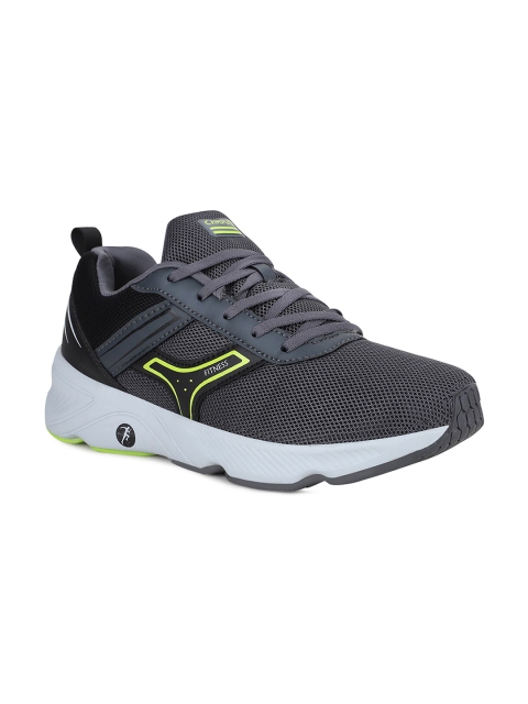 

Campus Men Grey Mesh Running Shoes