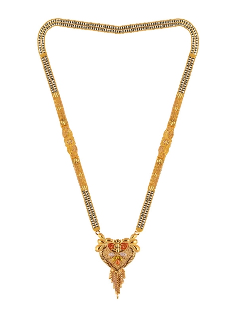 

Brandsoon Women One Gram Gold Plated Mangalsutra