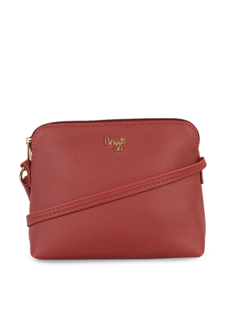 

Baggit Red Structured Sling Bag