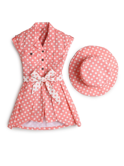 

Hopscotch Pink Dress with Hat