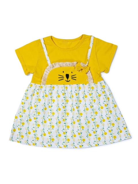 

Hopscotch Yellow Dress