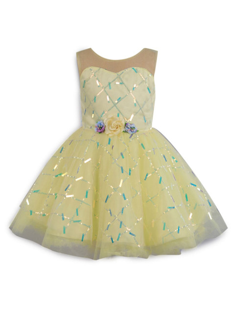 

Hopscotch Yellow Sheath Dress