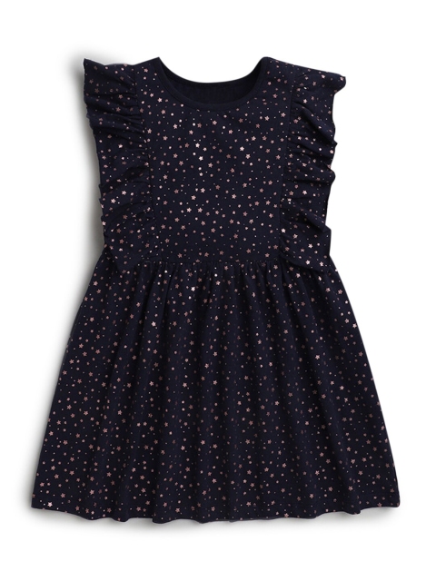 

Hopscotch Girls Blue Fit & Flare Dress