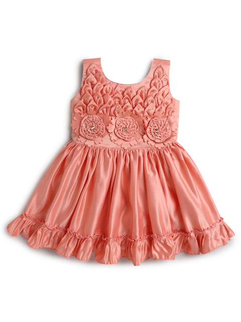 

Hopscotch Pink Embellished Dress