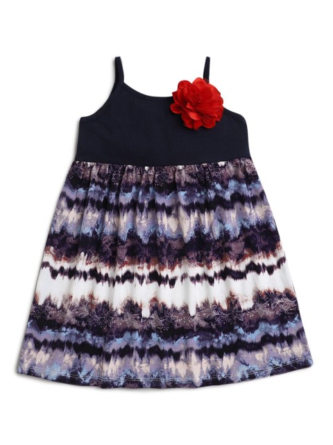 

Hopscotch Girls Blue A-Line Dress