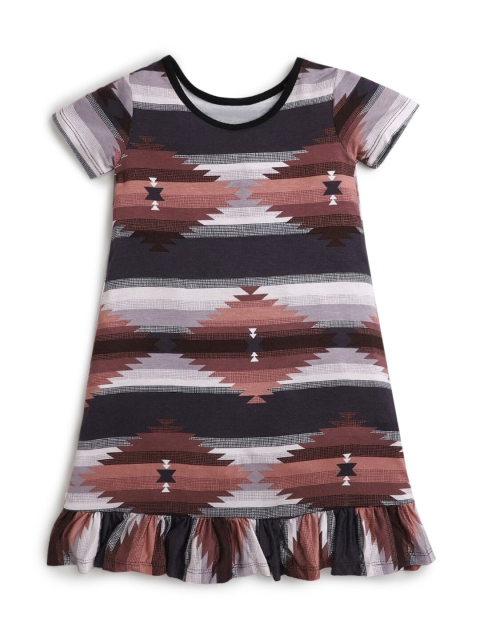 

Hopscotch Girls Grey Printed Nightdress