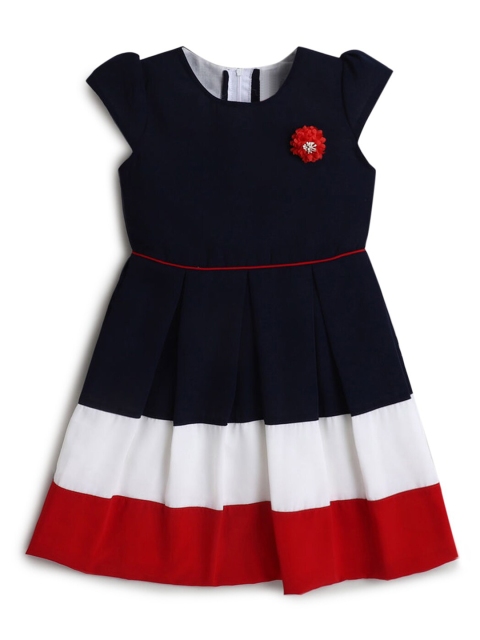 

Hopscotch Girls Blue Fit & Flare Dress
