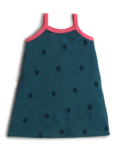 

Hopscotch Girls Blue Printed Nightdress
