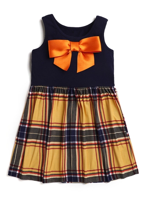 

Hopscotch Multicoloured Checked Dress, Multi