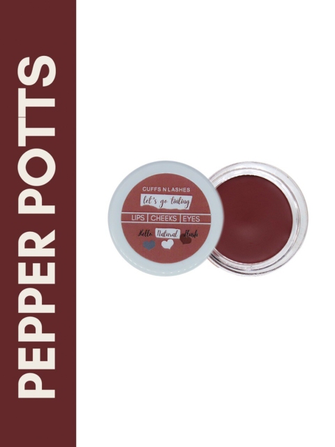 

CUFFS N LASHES Let's Go Tinting Lip Cheek & Eyes Tint 10 g - Pepper Potts, Maroon