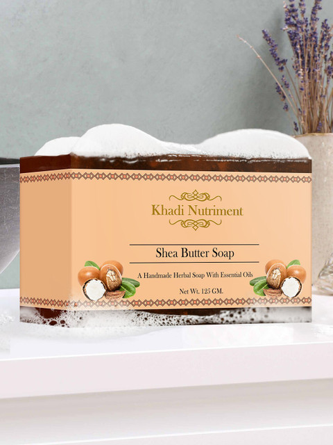

Nutriment Set Of 8 Shea Butter Soap 875gm, Brown