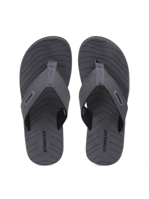 

Paragon Men Grey Thong Flip-Flops