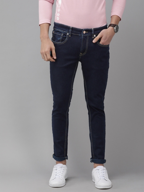 

SPYKAR Men Blue Super Skinny Fit Low-Rise Stretchable Jeans
