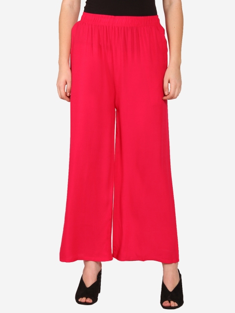 

Innocence Women Fuchsia Ethnic Palazzos
