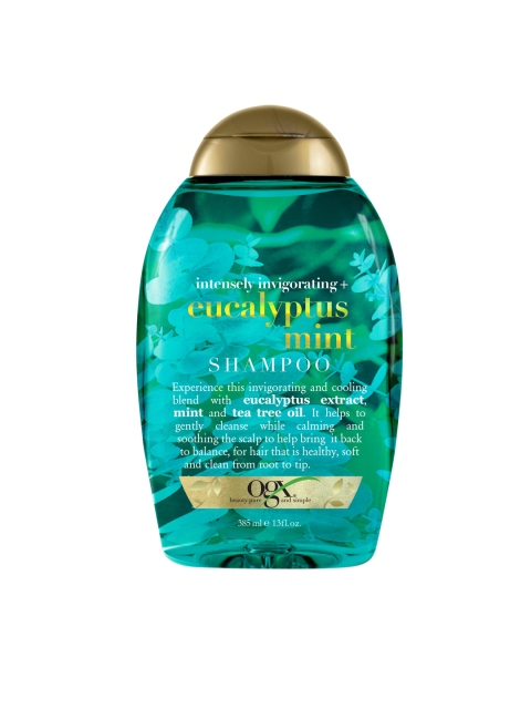 

OGX Unisex Eucalyptus Mint Shampoo 385 ml, Blue