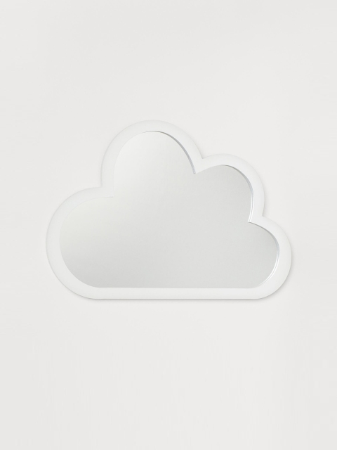 

H&M White Cloud-Shaped Mirror