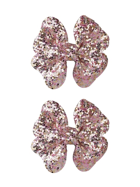 

Aye Candy Girls Set of 2 Pink Alligator Hair Clip
