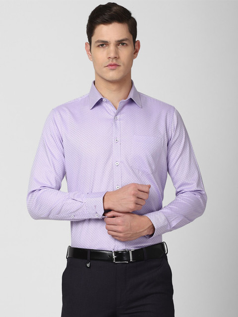 

Van Heusen Men Purple Slim Fit Formal Shirt