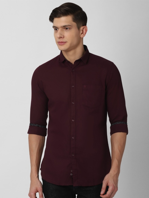 

Van Heusen Sport Men Maroon Slim Fit Cotton Casual Shirt
