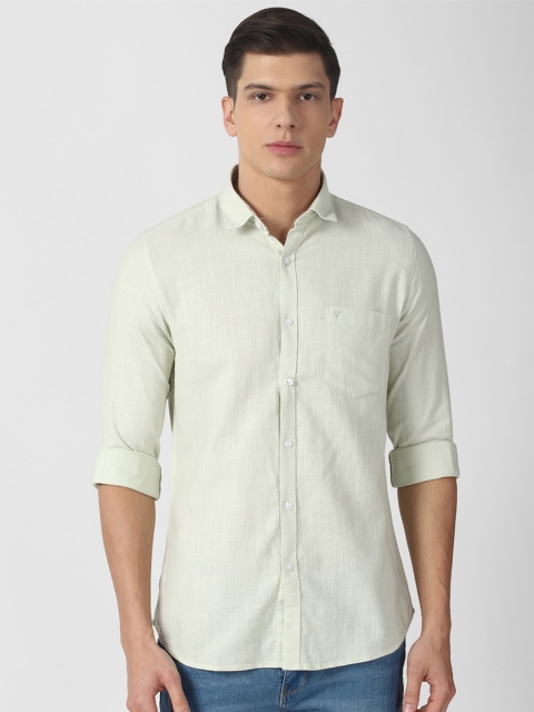 

Van Heusen Sport Men Green Slim Fit Casual Shirt