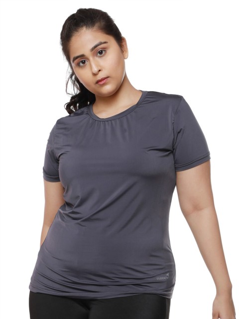 

STUDIOACTIV Women Mauve Polo Collar T-shirt