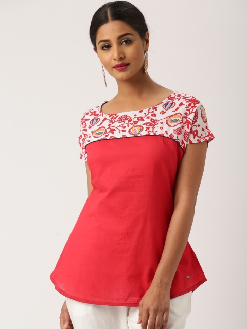 

IMARA Fsuion Women Red Top