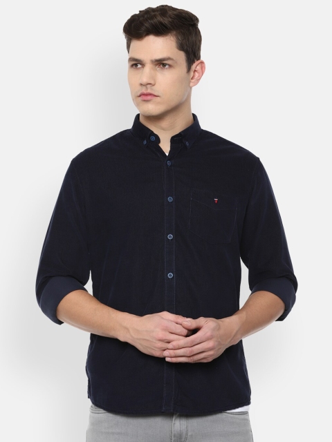 

Louis Philippe Sport Men Navy Blue Slim Fit Casual Shirt