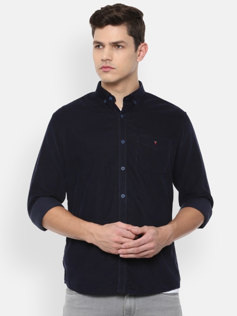 

Louis Philippe Sport Men Navy Blue Slim Fit Casual Shirt