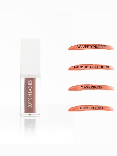 

CUFFS N LASHES Matte Lipstick 6 gm - Vaari Jawan 6, Multi