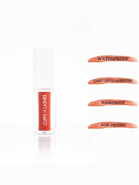 

CUFFS N LASHES Matte Lipstick 6 gm - Royalty 1, Multi