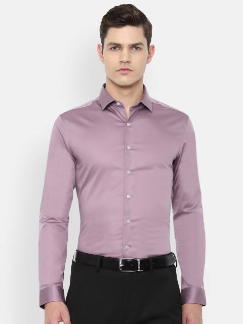 

Louis Philippe Men Purple Slim Fit Formal Shirt