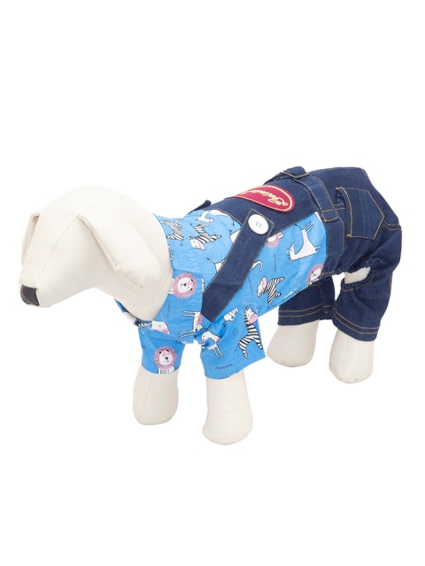 

Lulala Unisex Blue Dog Dresses
