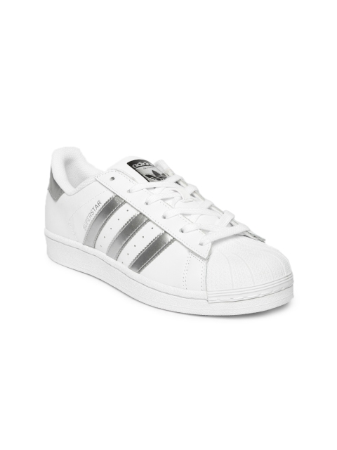 

ADIDAS Originals Women White Superstar Leather Sneakers