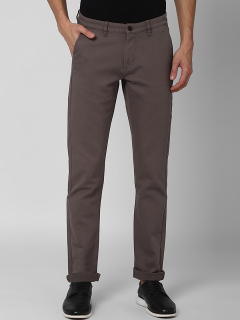 

Van Heusen Sport Men Brown Solid Slim Fit Cotton Trousers
