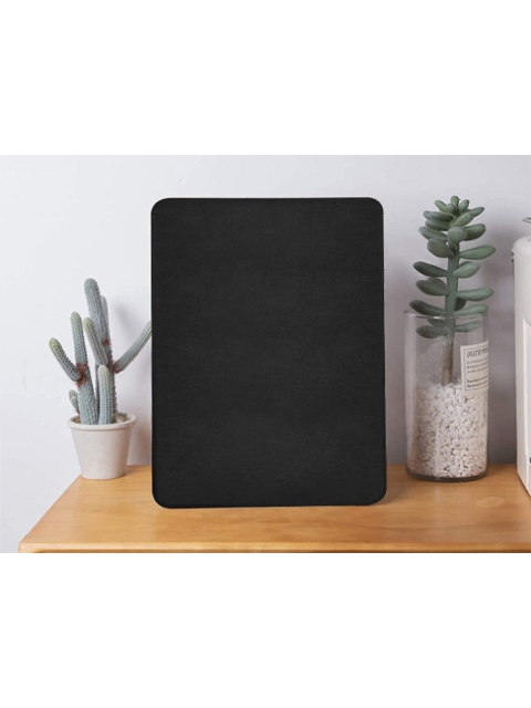 

CONTACTS Unisex Black PU Laptop 16 Inch Sleeve